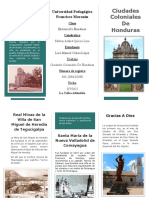 Ciudades Coloniales de Honduras