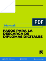 Manual Descarga Diplomas QR Sistema