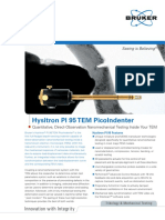 Hysitron Pi 95 Tem Picoindenter: Innovation With Integrity