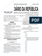 Primeira alteração ao decreto que aprova o regulamento da administração local