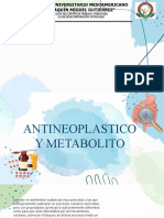 Antimetabolitos en oncología: mecanismos de acción y toxicidad