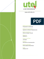 PDF Actividad 1 Programacion Estructurada Silvestresantiagocoronado
