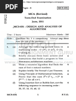 MCS 031 Previous Year Question Papers by Ignouassignmentguru