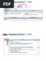 Curriculo - Sesion de Apendizaje