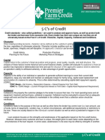 PFC 5 Cs of Credit