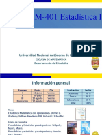 Probabilidad MM401 Estadística I Periodo 2 2022