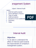 SMS Internal Audit