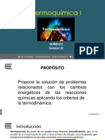 Termoquímica I: Cambios energéticos