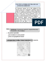 Guía 2 - ¿CUÁL FUE LA FORMA DE VIDA DE LOS ANTIGUOS GRIEGOS