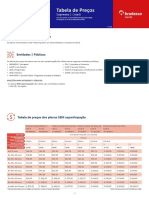 Tabela de Preços do plano de saúde Bradesco 2022/CE