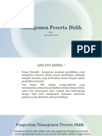 Manajemen Peserta Didik