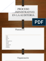 Proceso Administrativo en La Auditoria - 01