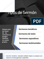 Tipos de Sermones (1)