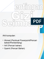 Kepentingan Gizi Seimbang