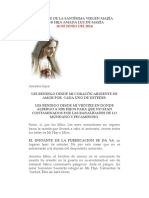 Mensaje de La Santísima Virgen María 16-6-2014