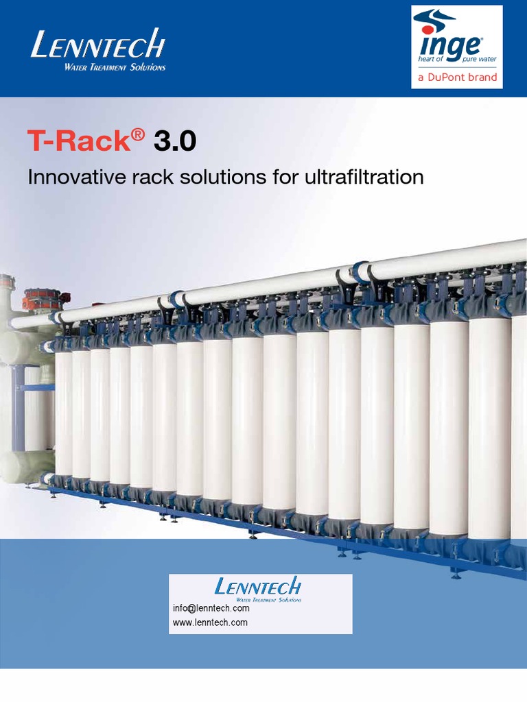 T-Rack: Innovative Rack Solutions For Ultrafiltration | PDF | Screw ...