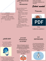 Triptico de Depresion