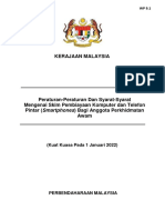 Kerajaan Malaysia: (Kuat Kuasa Pada 1 Januari 2022)