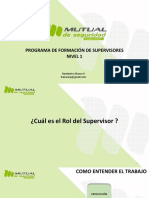 CURSO SUPERVISORES NIVEL 1 Básico On Line