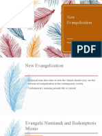 New Evangelization: Presented By: Chrisza Panlilio Kim Chanyoung