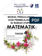 MODUL PdPR MATEMATIK TAHUN 4