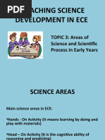 Topic 3 - Areas of Science in ECD