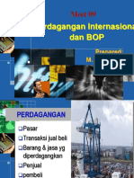 Perdagangan Internasional Dan BOP