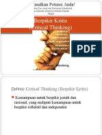 E Berpikir Kritis