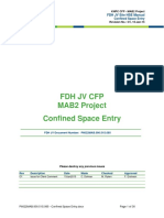 FDH JV CFP MAB2 Confined Space Entry Manual