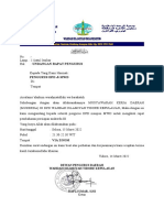 Surat Undangan Rapat Pengurus New