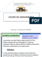 Coursde Gravimétrie L3 M1 Geo 21