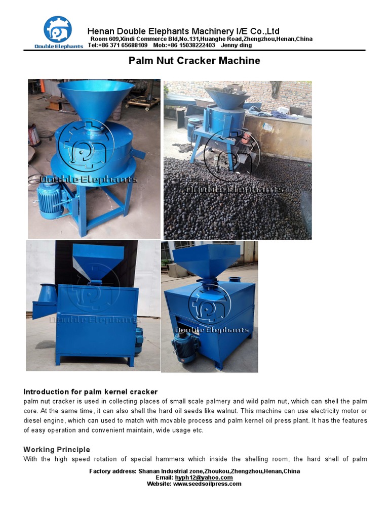 Palm Kernel Shell Cleaning and Separator | PDF | Seed | Sand