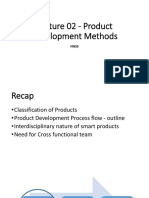Lecture 2 - Product Development Methods