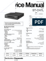 Technics STCH 7 L Service Manual