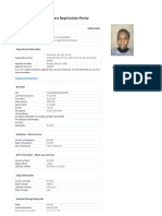 INEC Online Continuous Voters Registration Portal: PRE8161035 Application Information