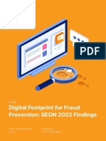 Digital Footprint For Fraud: Prevention: SEON 2022 Findings