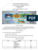 Agricultural Biotechnology Program