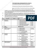 2022 KCSE Timetable Final