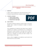 GUÍA #08 - Principio de Conservación de Energia