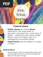 Festival Dance Report