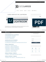 Curso Gratuito de Lightroom - Fotolarios