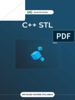 C++ STL: Detailed Course Syllabus