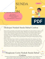 Naskah Sunda Babad Cirebon