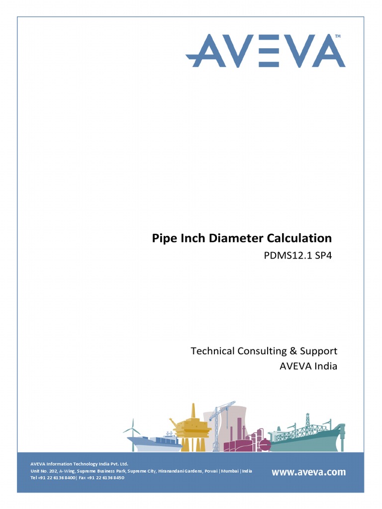 To Show Pipe Inch Diameter Calculation On Isometric | PDF | Pipe (Fluid ...