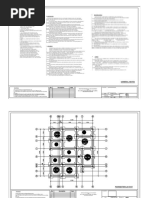 E. Reinforcement A. General B. Foundation: Notes