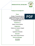 Ensayo Sistema de Gestión Integral