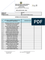 Cuadro Calificaciones VZM 2021 2022 Cuarto A