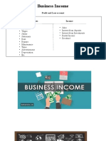 Business Income: Profit and Loss Account
