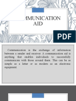 Communication Aid