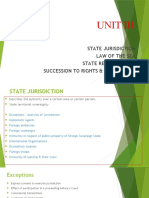 UNIT III - State Succession